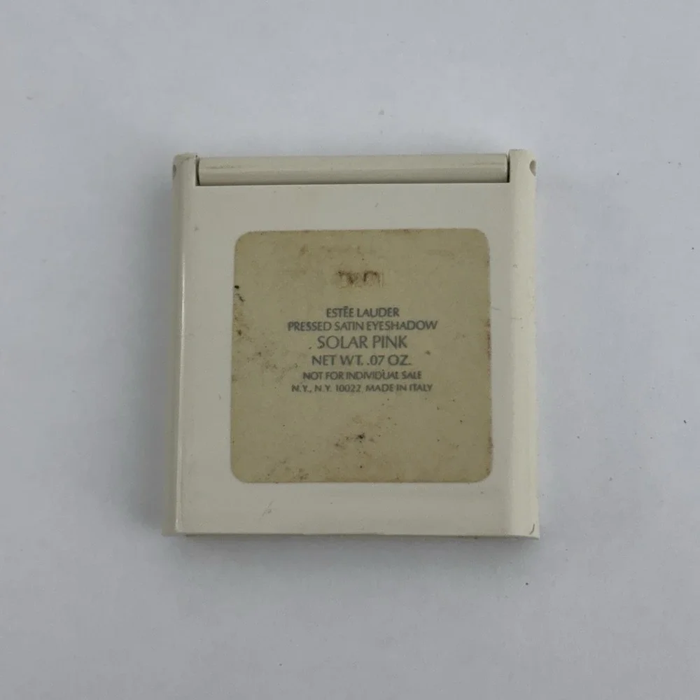Vintage Estee Lauder Solar Pink Pressed Satin Eyeshadow No Applicator